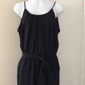 EUC Women’s S spaghetti strap jumpsuit with pockets